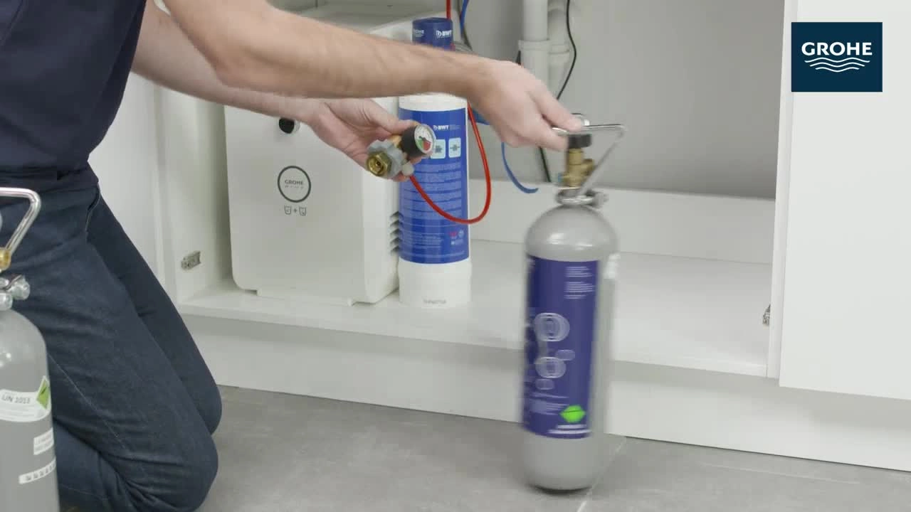 GROHE Blue/Sprudelwasser-Armatur Pflege