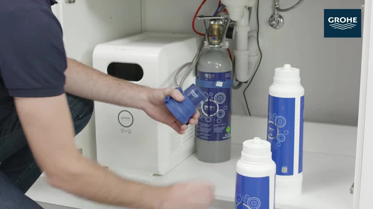 GROHE Blue/Sprudelwasser-Armatur Pflege